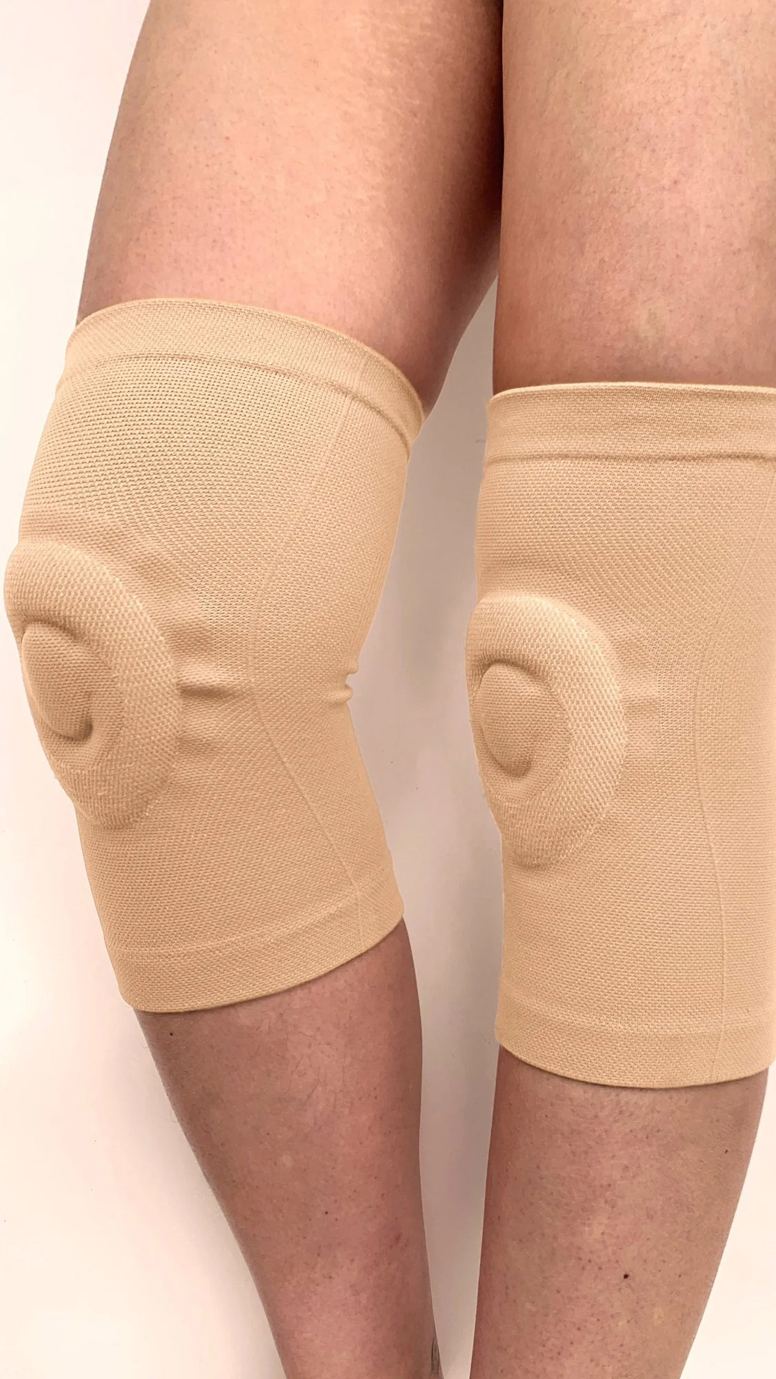 Gel Knee Pads Beige - Image 3