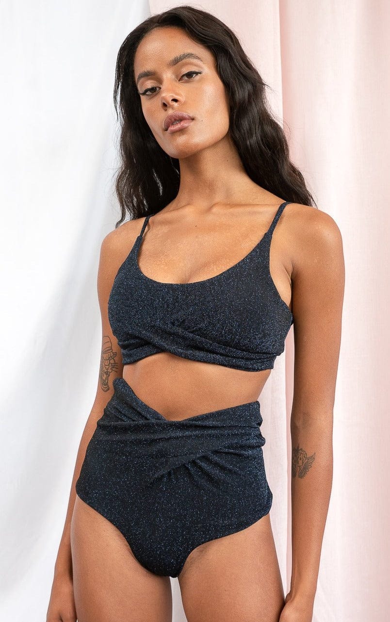 Paris Top - Cross Over Top Midnight Shine - Image 3